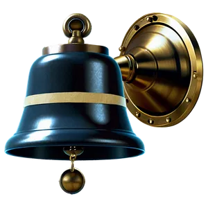 Ship Bell Nautical PNG 30