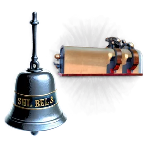 Ship Bell Nautical PNG 45