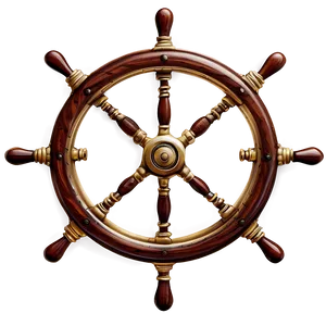 Ship Steering Wheel Nautical PNG Ove PNG