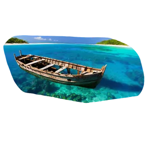 Shipwreck In Clear Blue Waters PNG 55 PNG