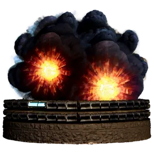 Shockwave From A Massive Blast Png Ksi PNG image