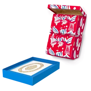 Shoe Box Design PNG Tyd87