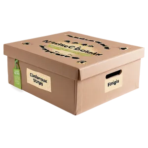 Shoe Box For Classroom Storage PNG Mni PNG