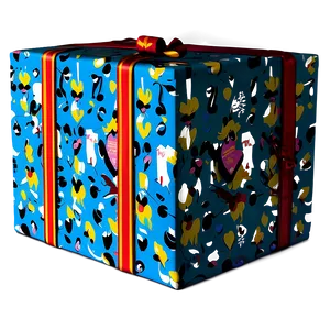 Shoe Box Gift Wrapping PNG 06202024 PNG