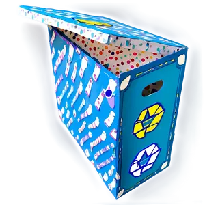Shoe Box Recycling Craft PNG 06202024 PNG