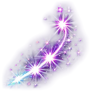 Shooting Star With Sparkling Trail Png 05232024 PNG image