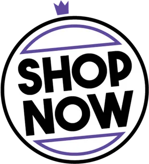 Shop Now Button Graphic