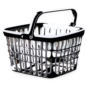 Shopping Basket Clipart Png 06272024 PNG image