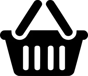 Shopping Cart Icon Blackand White