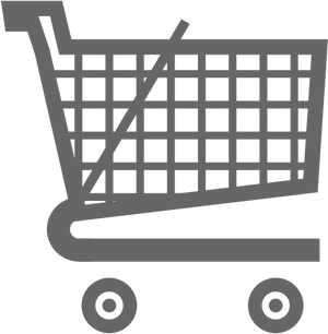 Shopping Cart Icon Silhouette PNG image