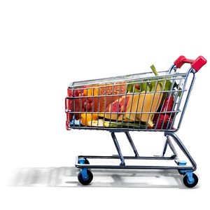 Shopping Cart With Products Png 85 PNG image