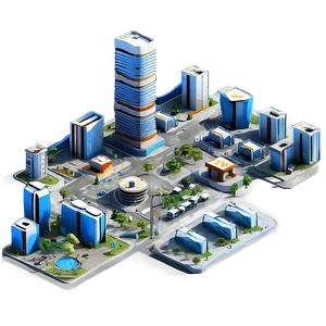 Shopping District Blueprint PNG 06202024 PNG