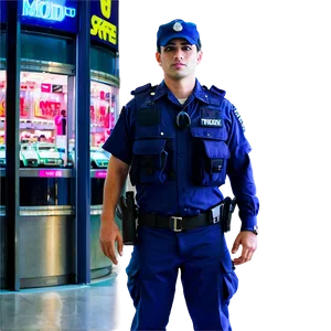 Shopping Mall Guard Png 06252024 PNG image