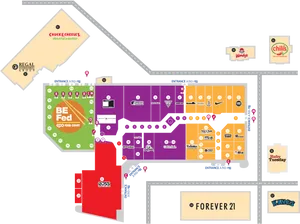 Shopping Mall Layout Map PNG image