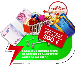 Shopping Spree Contest Promotion PNG