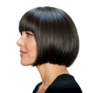 Short Bob Wig Png 05252024 PNG image