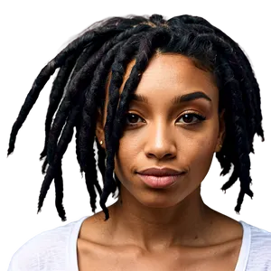 Short Dreads B PNG image