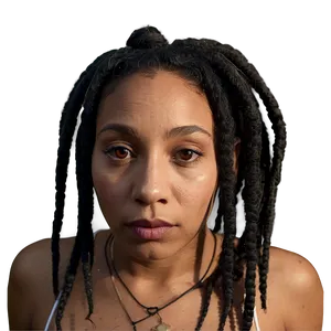 Short Dreads Design PNG Rbh