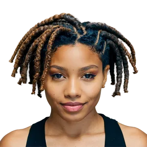 Short Dreads Retwist Method Png 06272024 PNG image