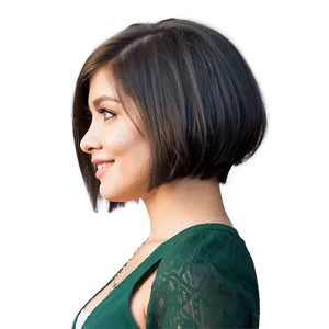 Short Hair Beauty Png Ppa19 PNG image