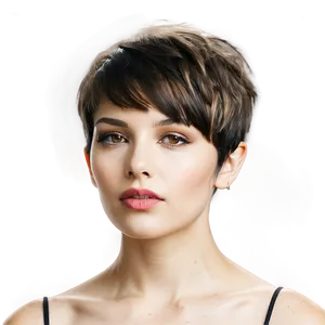 Short Hair Vogue Png 64 PNG image