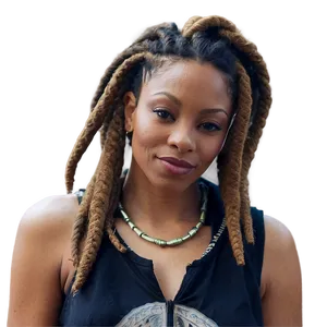 Short Thick Dreads Inspiration Png 06272024 PNG image