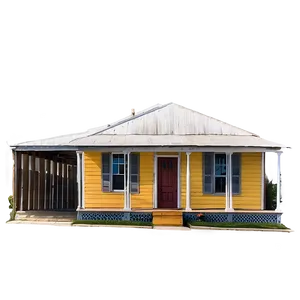 Shotgun Houses PNG Mmd