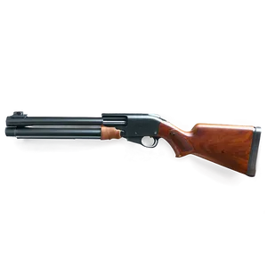 Shotgun With Flashlight Attachment Png 05252024 PNG image