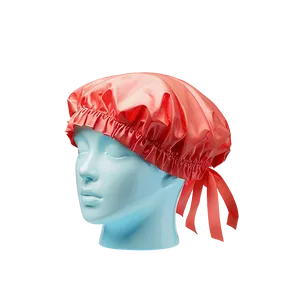 Shower Cap With Ribbon Png Mij PNG image