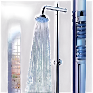 Shower Water Conservation Png 06292024 PNG image