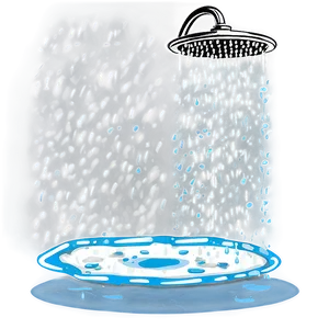 Shower Water Deluge PNG Mgt