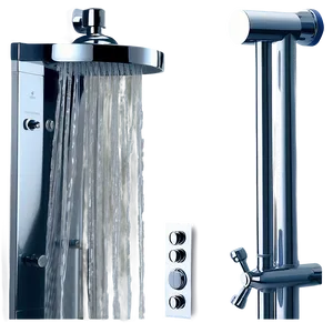 Shower With Built-in Sound System PNG 77 PNG