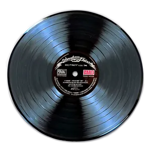 Showtime Vinyl Record Png 06242024 PNG image