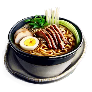 Shoyu Ramen Noodles PNG 06122024 PNG