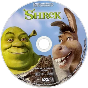 Shrek D V D Cover Art PNG image