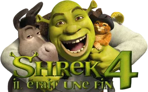 Shrek4 Movie Characters PNG image