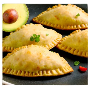 Shrimp And Avocado Empanadas PNG Glp PNG