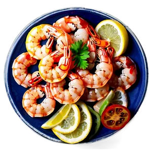 Shrimp Platter PNG 05242024 PNG