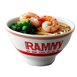 Shrimp Ramen Bowl PNG Hjp PNG