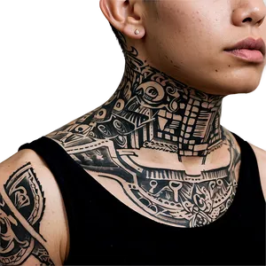 Side Neck Tattoo Concepts PNG 89 PNG