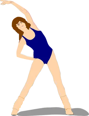 Side_ Stretch_ Exercise_ Illustration PNG