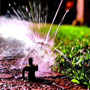 Sidewalk Sprinkler System PNG Wjf