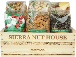 Sierra Nut House Almond Selection PNG image