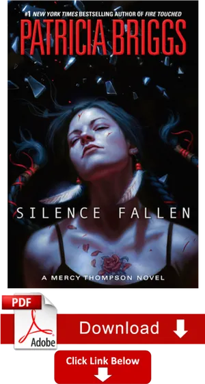 Silence Fallen Mercy Thompson Novel Cover Art PNG image