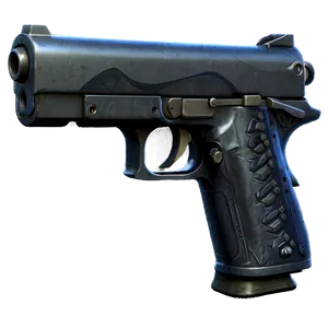 "silenced Pistol PNG: Stealth Operation Icon" Qag