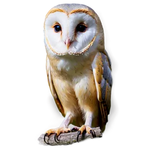 Silent Barn Owl PNG 06252024