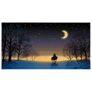 Silent Dark Night PNG Ryb31 PNG