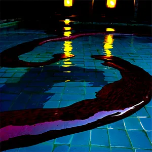 Silent Night Blood Pool PNG Tyl