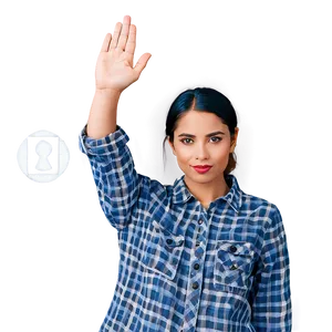 Silent Stop Gesture Png 7 PNG image