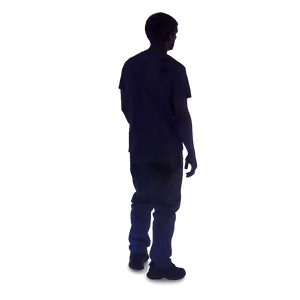 Silhouette Of A Person On Hill Png 3 PNG image